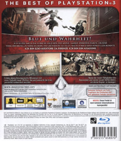Assassin's Creed II - Box - Back