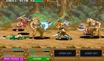 Dungeons & Dragons: Tower of Doom - Screenshot - Gameplay
