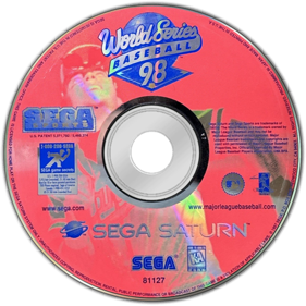 World Series Baseball 98 - Disc Image