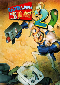 Earthworm Jim 2 - Fanart - Box - Front