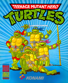 Teenage Mutant Hero Turtles [Mirrorsoft] - Box - Front - Reconstructed