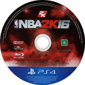 NBA 2K16 - Disc