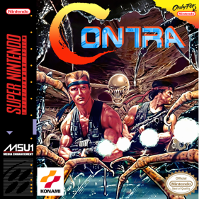Contra - Fanart - Box - Front