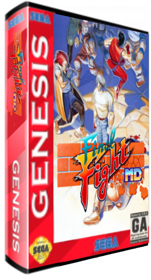 Final Fight MD - Box - 3D Image