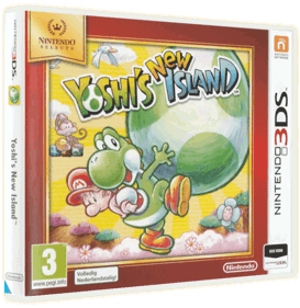 Yoshi's New Island - Box - 3D