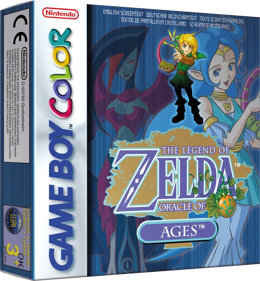 The Legend of Zelda: Oracle of Ages - Box - 3D