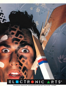 Road Rash - Advertisement Flyer - Front