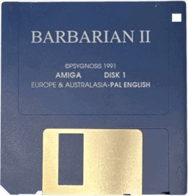 Barbarian II (Psygnosis) - Disc