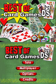 Best of Card Games DS - Screenshot - Game Select