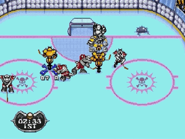 Mutant League Hockey - Screenshot - Gameplay Image