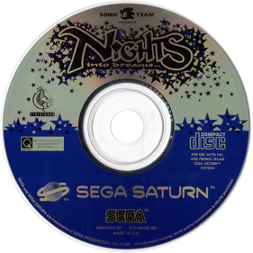 NiGHTS into Dreams... - Disc Image