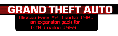 Grand Theft Auto: London 1961 - Clear Logo