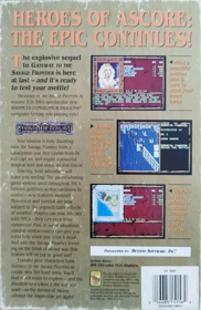 Treasures of the Savage Frontier - Box - Back