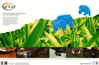 4x4 Evo - Advertisement Flyer - Front