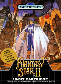 Phantasy Star II - Fanart - Box - Front