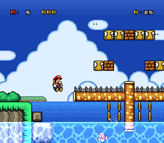 Mario Game - Screenshot - Gameplay