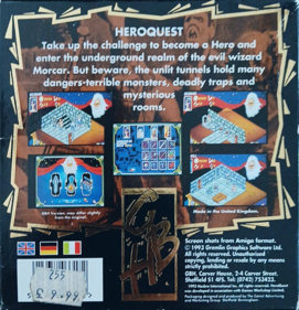 HeroQuest - Box - Back