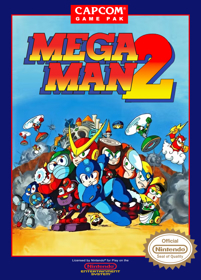Mega Man 2 - Fanart - Box - Front Image