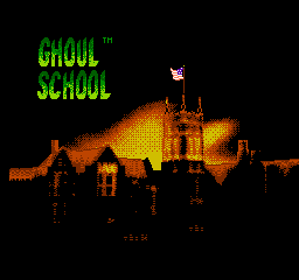 Ghoul School - Screenshot - Game Title