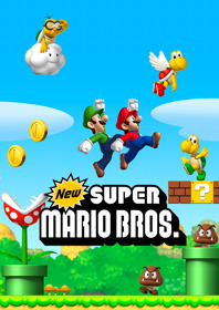 New Super Mario Bros. - Fanart - Box - Front