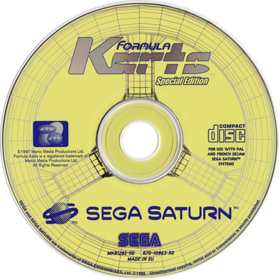 Formula Karts: Special Edition - Disc Image