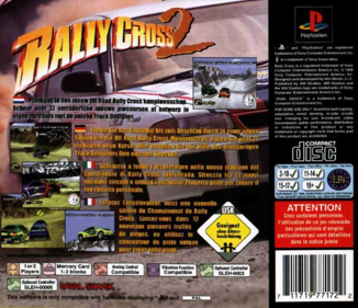 Rally Cross 2 - Box - Back Image