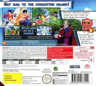 One Piece: Unlimited World Red - Box - Back