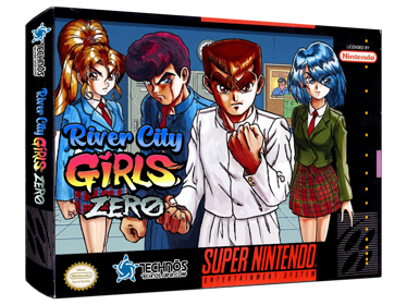 Shin Nekketsu Kouha: Kunio-tachi no Banka - Box - 3D