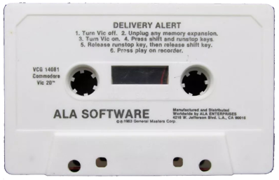 Delivery Alert - Cart - Front