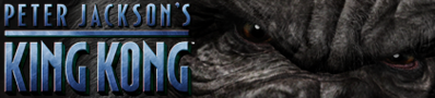 Peter Jackson's King Kong: The official Game of the Movie - Banner