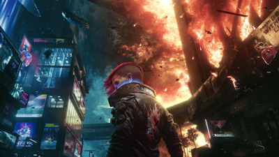 Cyberpunk 2077 - Fanart - Background