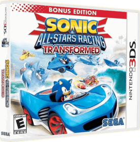 Sonic & All-Stars Racing Transformed - Box - 3D Image