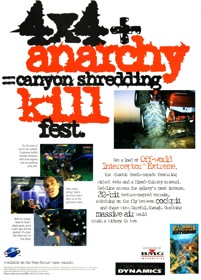 Off-World Interceptor Extreme - Advertisement Flyer - Front