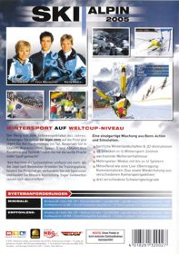 Ski Alpin 2005 - Box - Back
