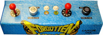 Forgotten Worlds - Arcade - Control Panel Image