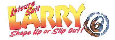 Leisure Suit Larry 6: Shape Up or Slip Out! - Clear Logo