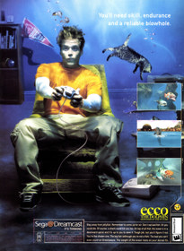 Ecco the Dolphin: Defender of the Future - Advertisement Flyer - Front