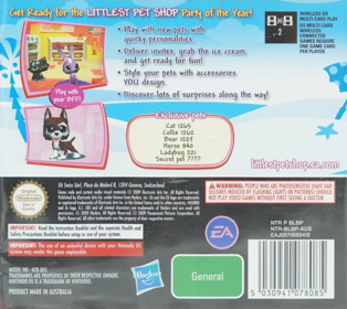 Littlest Pet Shop: Beach Friends - Box - Back