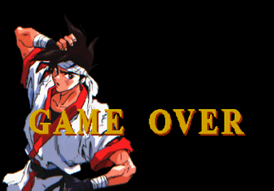 Battle Arena Toshinden Remix - Screenshot - Game Over