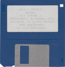 Daily Double Horse Racing - Disc Image