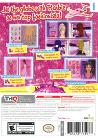 Barbie: Jet, Set & Style! - Box - Back