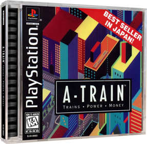 A-Train: Trains, Power, Money - Box - 3D Image