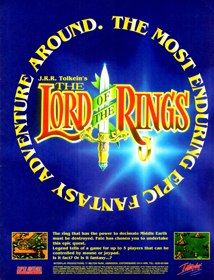 J.R.R. Tolkien's The Lord of the Rings: Volume 1 - Advertisement Flyer - Front