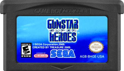 Gunstar Super Heroes - Cart - Front Image