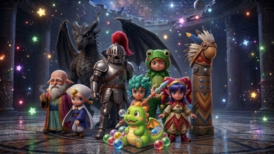 Puzzle Bobble 4 - Fanart - Background Image