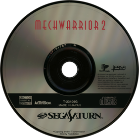 MechWarrior 2: 31st Century Combat: Arcade Combat Edition - Disc Image