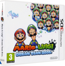 Mario & Luigi: Dream Team - Box - 3D
