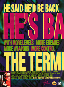 The Terminator - Advertisement Flyer - Front
