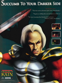 Blood Omen: Legacy of Kain - Advertisement Flyer - Front
