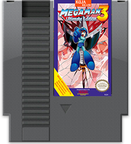 Mega Man 3: Ultimate Edition - Cart - Front